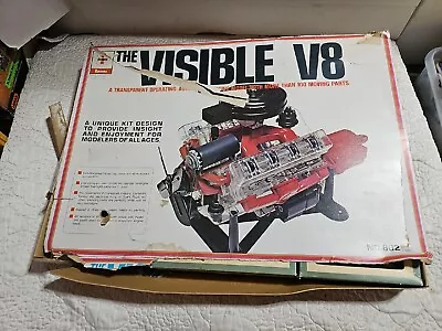 $50 • Buy The Visible V8 Operational Auto Engine Kit Renwal No. 802