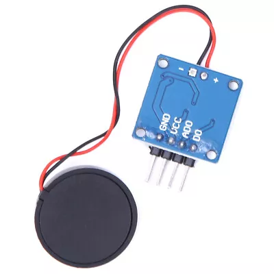 Piezoelectric Vibration Tapping Sensor Vibration Switch Module 5.0V DC AD/DO GAW • $8.47