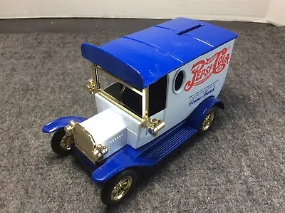 Golden Classic Die-Cast Vintage Pepsi-Cola Truck Coins  Bank • $6.95