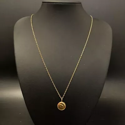 9ct Gold Taurus Pendant 375 Metal Necklace Fine Jewellery Hallmarked 1.73g RMF03 • £19.99