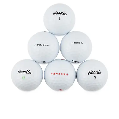 Maxfli Noodle Mint Recycled Used Golf Balls White - 48 Count • $35.99