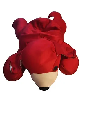 MOSHI Brentwood Originals Red Dog Microbead Plush Stuffed Large 22  Pillow Htf • $40.12