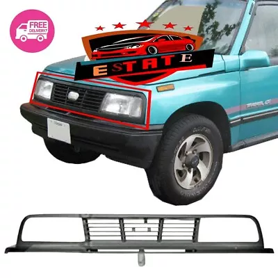 New For 1989-1995 Geo Tracker 1989-1991 Chevrolet Tracker Front Grille Gray • $140.99