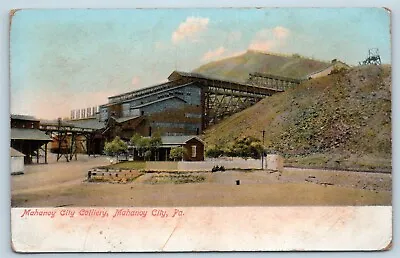 Postcard PA Mahanoy City Pre 1908 View Mahanoy City Coal Mine Colliery M11 • $29.99