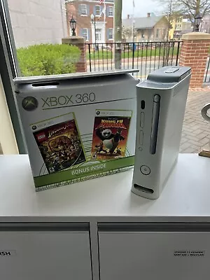 Microsoft Xbox 360 Pro System 60GB White Console - Doesn’t Read Disc • $77.87