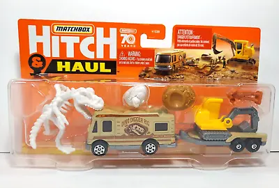 Matchbox Truck Camper Hitch & Haul MBX Archaeologist Dig 9/9 • $17.99
