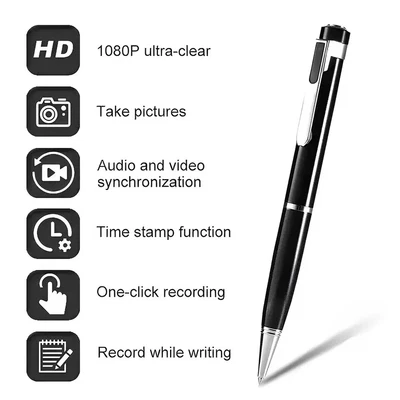 £29.99 • Buy Mini Pen Camera Recorder 1080P HD Security Portable Pocket Body Camera