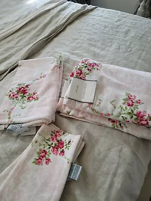 Laura Ashley Annabella B Bath Towel 6 Pcs • $300