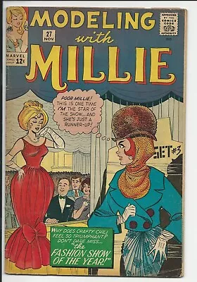 Modeling With Millie #27 VG/FN 5.0 Off-White Pages (1963 Series) • $43