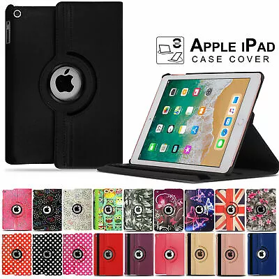 For Apple IPad Pro 9.7 Inch (2016 Version) 360° Rotating PU Leather Case Cover • £4.95