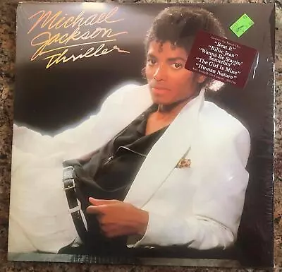 MICHAEL JACKSON~THRILLER~'82 US ORIGINAL Gatefold SHRINK W/HYPE STKR~NEAR MINT • $59.99