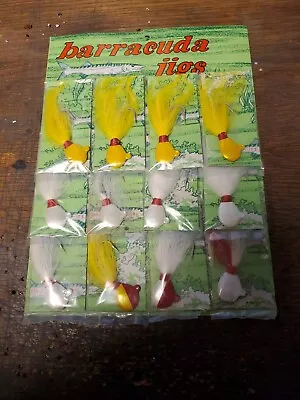 Vintage  Store Display 12 Pieces New Old Stockdura-Pak Corp Barracuda Jigs • $75