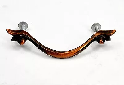 1960s Vintage Cabinet  Pulls Ornate Ajax Copper Tone Plating With Hardware • $2.79