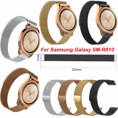 Milanese Magnetic Mesh Wrist Band Straps For Samsung Galaxy SM-R810 42mm Watch • $13.56
