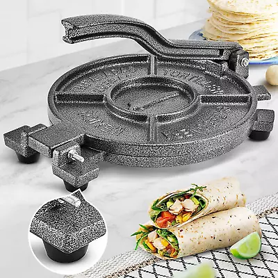 $51.71 • Buy ARC Tortilla Press 10 Inch Cast Iron Tortilla Maker, Heavy Duty Tortillera