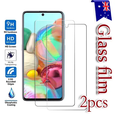 2x For Samsung Galaxy A51 A31 A71 A90 A11 A21S Tempered Glass Screen Protector • $3.99