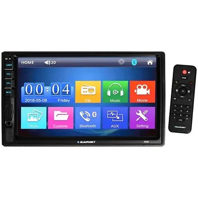 Blaupunkt SUN | 7.0  Double Din Touchscreen Multi-Media Head Unit Car Radio • $88.90