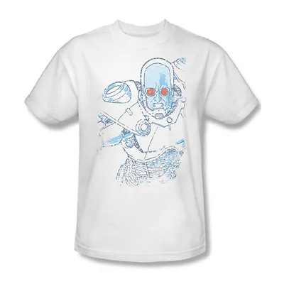 Mr. Freeze T-shirt Batman DC Comics Cotton Graphic White Tee BM1782 • $19.99