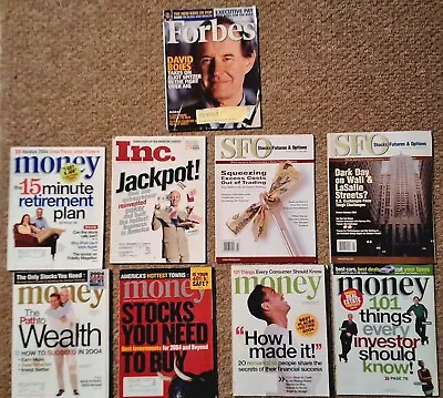 Money Magazine Variety Of 9 Magazines 2004 Inc. SFO Forbes 2005  • $14.58