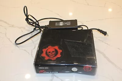 Microsoft Xbox 360 S Gears Of War Limited Edition Console Model 1439 2010 NO HDD • $149.99