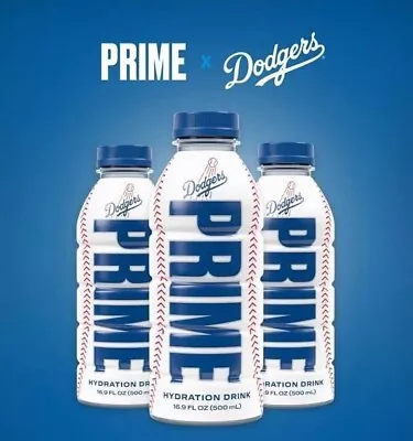 Prime Hydration Drink  By Logan Paul & KSI ALL FLAVOURS New LA Dodgers! In Stock • £18.99