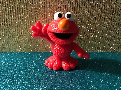 Sesame Street  Pvc  Waving Elmo Cake Topper  Figure • $4.99