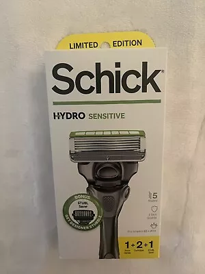 Schick Hydro 5-Blade Skin Comfort Sensitive Skin Mens Razor Bonus Packs • $8.92