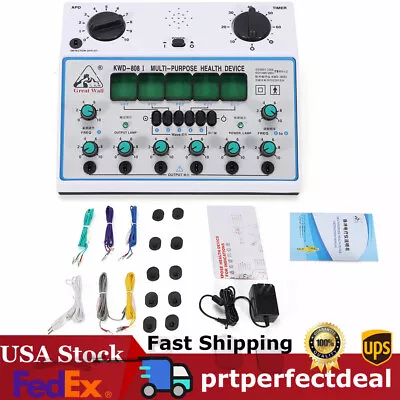 KWD808-I Electric Acupuncture Stimulator Machine Output Patch Massager Care USA • $97.85