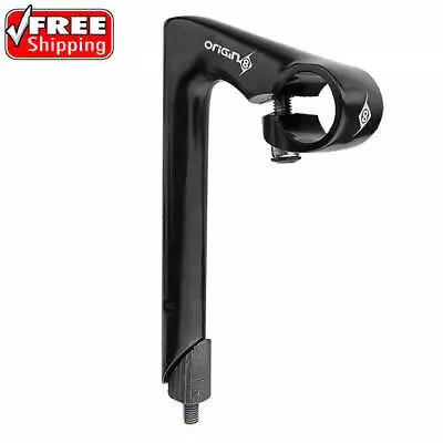 Origin8 Classic Pro Quill Stem Road Quill Stem 22.2mm 80mm 26mm -18° Black • $35.21