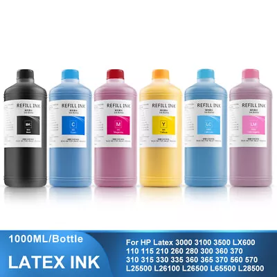 1000ML/Set Latex Ink Ink For HP 786 789 110 210 260 300 360 370 310 315 330 335  • $550