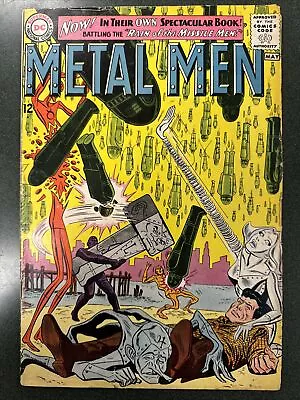 Metal Men #1 (DC 1963) 1st Solo Series 1st Missile Men Ross Andru VG- • $150