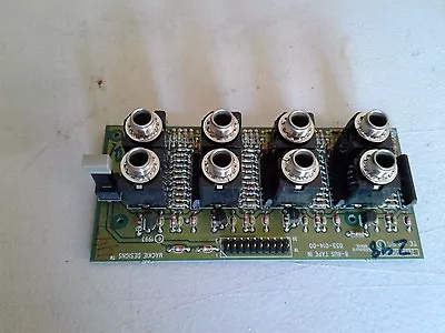 £19.10 • Buy Mackie 16-8, 24-8, 32.8 8 Bus TAPE RETURN Board Part # 055-014-00 REV