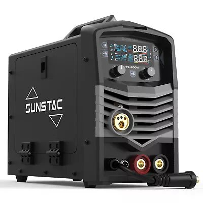 200A Aluminum MIG Welder 110V/220V 4 In 1 Multifunctional Welding Machine • $259.99