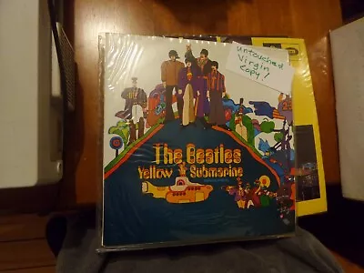 BEATLES -  Yellow Submarine Vinyl Record (Retro Virgin*Unused) • $64.95