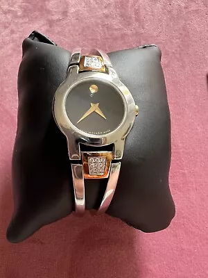 Movado Amorosa Two Tone With Diamonds Ladies • $295