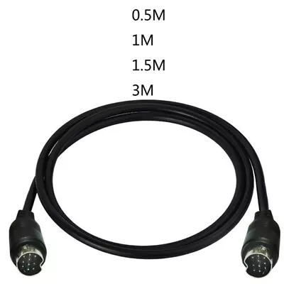 3/1.5/1/0.5m S-video Cable Male To Male 10Pin Mini DIN Computer Connector Cable • $15.89
