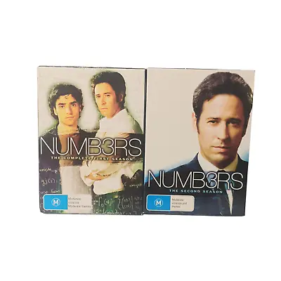 Numbers Season 1-2 DVD TV Series Crime Drama FBI Investigation Detective Maths • $19.95