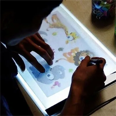 A4 LED Drawing Copy Board Light Box Tracing Pad Diamond Painting Rechargeable • £12.99