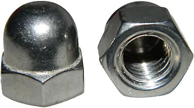 Acorn Hex Cap Nut Fine Thread Stainless Steel 5/16-24 Qty 500 • $332.32