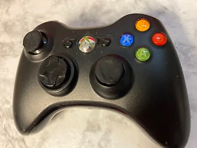 $15 • Buy Xbox 360 Black Wireless Controller-for Parts Model 1460