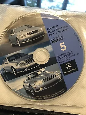 Oem Mercedes Navigation Cd Map# Bq 6 46 0215 Release 11/05 Clk - S-sl Class. • $24.99