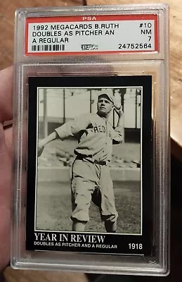 1992 Megacards The Babe Ruth Collection - #10 Babe Ruth • $7