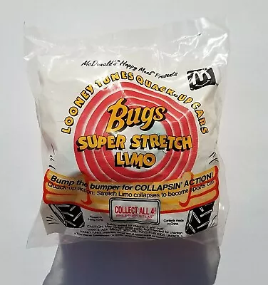 McDonalds Bugs Bunny Super Stretch Limo Happy Meal Toy Vintage 1992 • $4.95