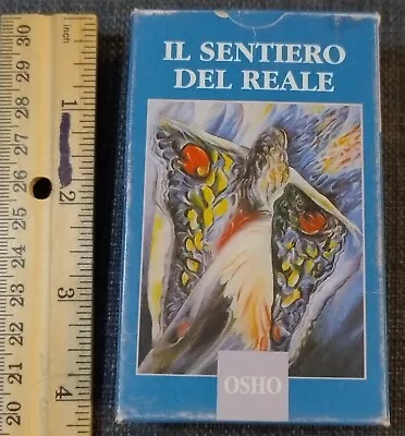 OSHO TAROT RARE Lo  Scarabeo Italy Vintage Tarot Card Deck Il Sentiero Del Reale • $55