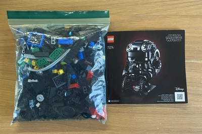 £234.95 • Buy LEGO Star Wars: TIE Fighter Pilot Helmet (75274) Used 100% Complete
