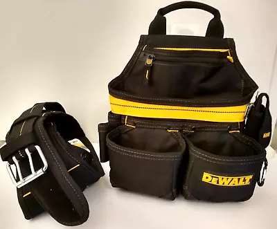 New DEWALT Multi Purpose Heavy Duty Tool Pouch With 6 INCH COMFORT PADDED BELT • $37.99