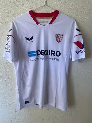 T-Shirt Official 1/4 Cup Final Of The King 2022-23 Sevilla FC Vs Osasuna 4 K. • £138.48