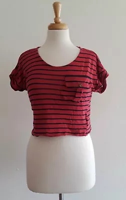 I Love H81 Women's Cropped Top Shirt Sz S • $14.99