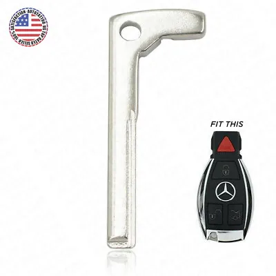 New Replacement Smart Remote Car Fob Uncut Key Blade Insert For Mercedes Benz • $10.99
