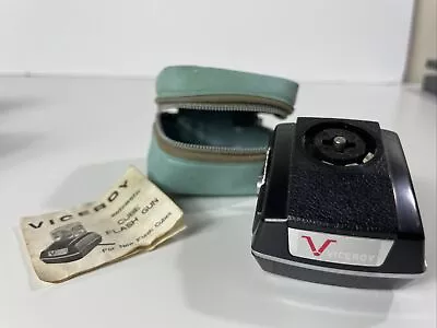 Vintage GAF Viceroy Automatic Flash Gun For Flash Cube With Case B52 • $12.90